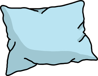 simplelight-blue-hand-drawn-pillow-980440