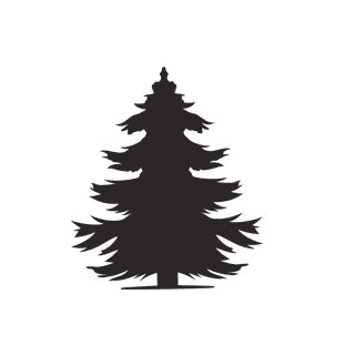 pinetree-and-plant-silhouette-932078