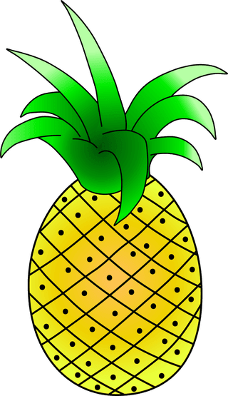 pineapplepainting-digital-watercolor-ink-ripe-juicy-pineapple-591154
