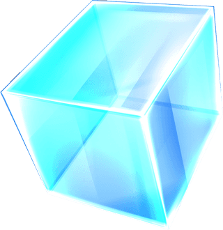 plasticglass-cubes-glowing-with-neon-light-different-view-clear-square-box-d-490728