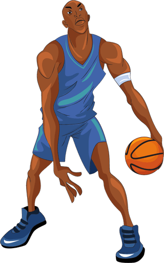 playbasketball-basketball-player-icons-cartoon-characters-dynamic-design-135395