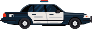 policecar-helicopter-car-bus-vehicles-icons-colored-modern-sketch-642912
