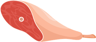 porkthighs-raw-meat-icons-thigh-wing-sketch-272774
