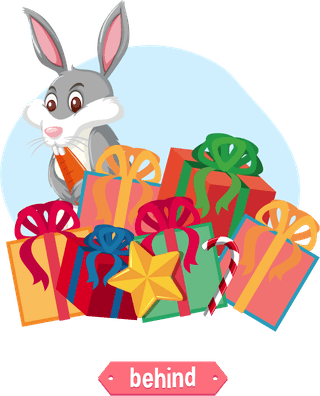 prepositionwordcard-with-rabbit-and-present-box-309905