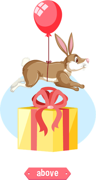 prepositionwordcard-with-rabbit-and-present-box-614959
