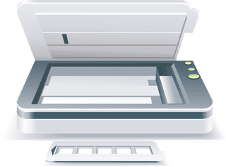printersfax-machines-projectors-and-other-office-equipment-vector-695793