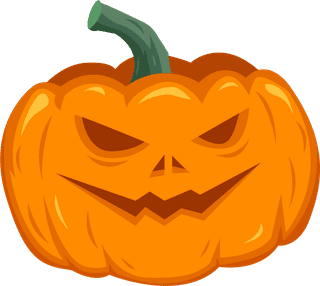 pumpkinhalloween-design-elements-colorful-horror-classical-symbols-sketch-997774