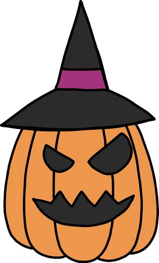 pumpkinhalloween-simplicity-halloween-pumpkin-with-witch-hat-collection-142330
