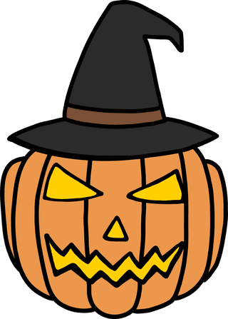 pumpkinhalloween-simplicity-halloween-pumpkin-with-witch-hat-collection-105768