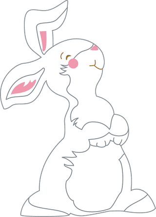 rabbitcute-rabbit-vector-56123