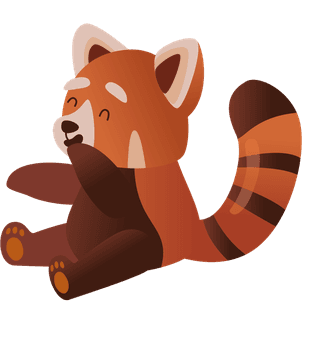 ratelcute-red-panda-cartoon-set-473587