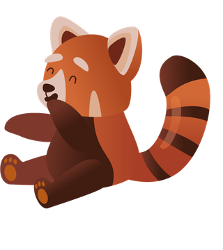 ratelcute-red-panda-cartoon-set-473587