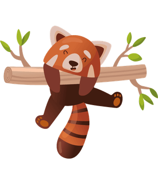ratelcute-red-panda-cartoon-set-621779