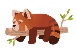 ratelcute-red-panda-cartoon-set-13456