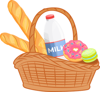 rattanstorage-basket-colorful-set-picnic-baskets-full-delicious-food-511023