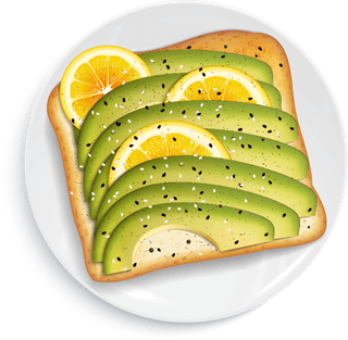 realisticwith-avocado-fruit-oil-sandwich-guacamole-icons-isolated-white-758095