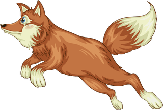 redfox-four-foxes-in-different-poses-illustration-892519