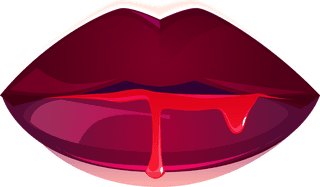 redlips-bloody-macarong-realistic-vampire-lips-set-illustration-486480