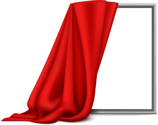 redsilk-cloth-covered-objects-realistic-with-draped-frame-car-hanging-napkin-tablecloth-curtain-54514