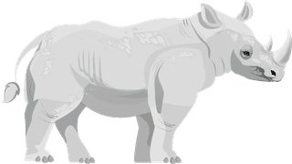 rhinorhino-species-icons-grey-sketch-844925