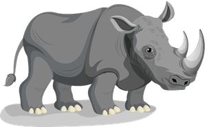 rhinorhino-species-icons-grey-sketch-172892