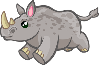 rhinosavanna-wild-animals-600108