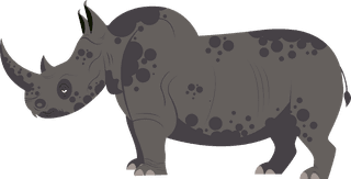 rhinowild-animals-icons-antelope-leopard-rhino-bear-sketch-908697