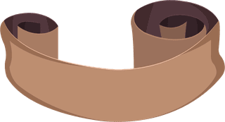ribbontemplates-brown-blank-d-curved-sketch-779631