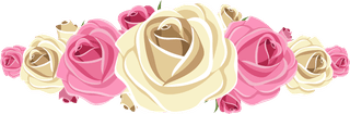 rosefloral-arrangements-vector-design-illustration-isolated-on-white-background-946570
