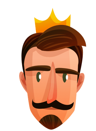 royalcharacter-face-cartoon-style-illustration-573979