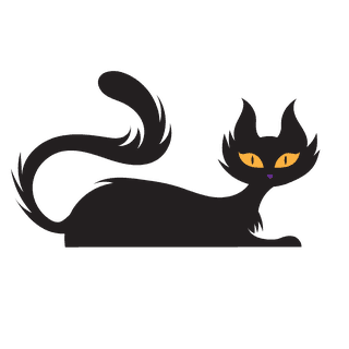 scaryblack-cat-with-yellow-eyes-214365