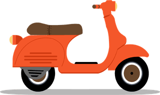 scootericons-collection-colored-retro-design-399445