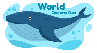 seaanimal-logo-set-of-world-oceans-day-stickers-856537