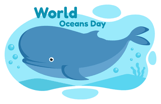 seaanimal-logo-set-of-world-oceans-day-stickers-270789
