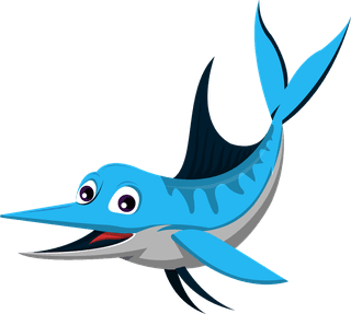 seafish-sea-creatures-icons-cute-cartoon-characters-colored-design-786749