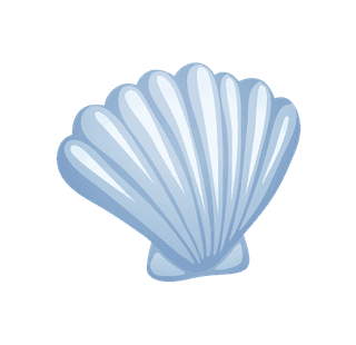 seasnails-a-set-of-blue-seashell-illustration-663846