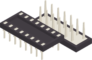 semiconductorelectronic-components-isometric-set-397804