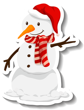 setof-christmas-objects-and-cartoon-characters-595484