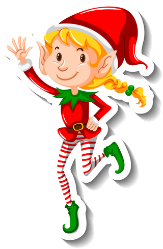 setof-christmas-objects-and-cartoon-characters-240669