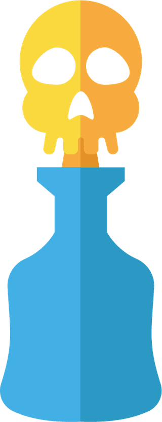 setof-free-bottle-with-stopper-in-flat-design-style-collection-vector-892143