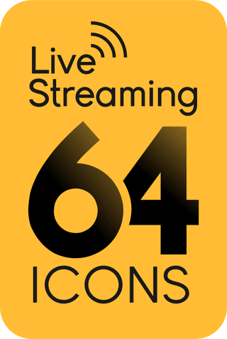 setof-live-streaming-icons-red-symbols-and-buttons-of-live-68675