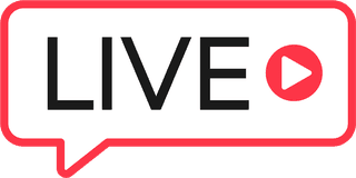 setof-live-streaming-icons-red-symbols-and-buttons-of-live-467478