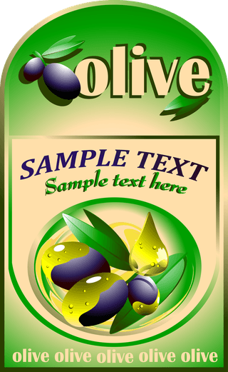 setof-olive-oil-label-stickers-vector-155501