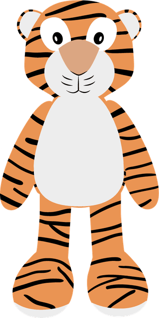 setof-tiger-cartoons-in-different-positions-604855