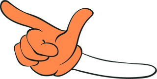 cartoonorange-hands-with-difference-pose-752702