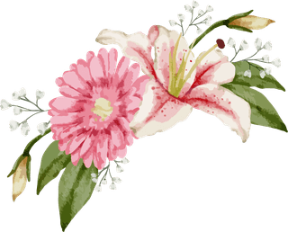 setseparate-parts-bring-together-beautiful-bouquet-flowers-water-colors-style-white-125161