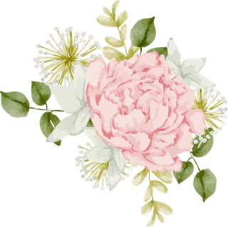 setseparate-parts-bring-together-beautiful-bouquet-flowers-water-colors-style-white-789075