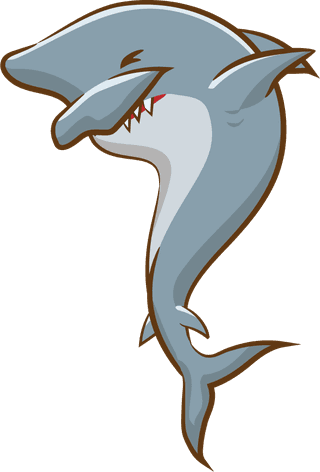 sharkcute-d-set-of-silly-cartoon-sharks-isolated-on-white-background-481613