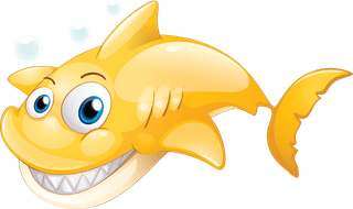sharkcute-shark-vector-cartoons-that-include-great-white-shark-vectors-719325