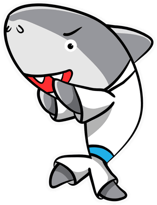sharksea-animals-on-round-badges-illustration-374327